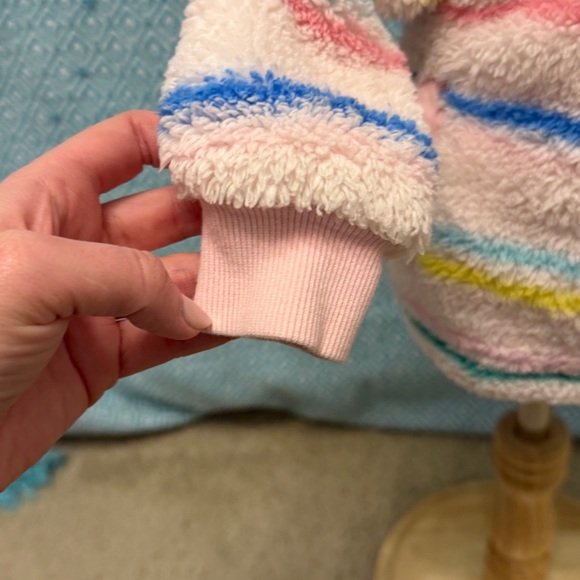 Joules Multicolor Fuzzy Hoodie - Picture 3 of 7